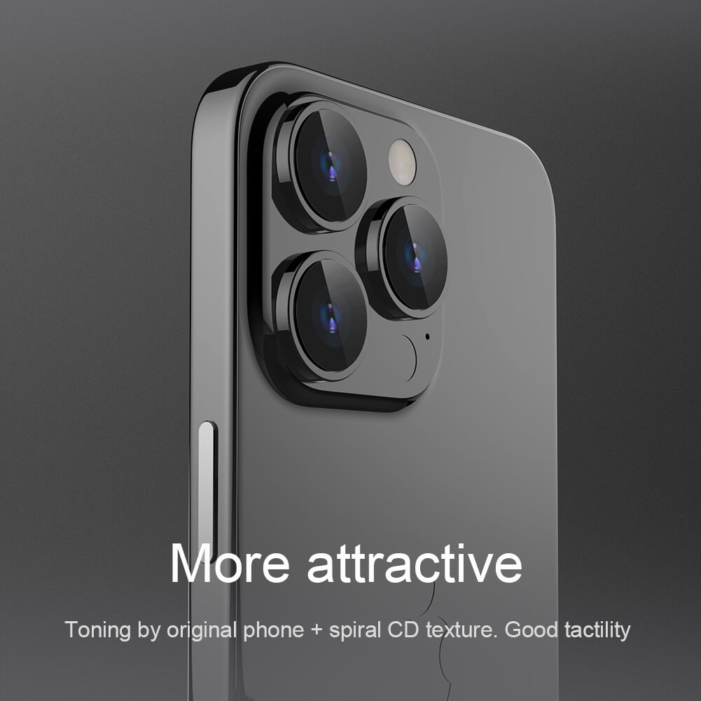 Защитное стекло NILLKIN для камеры Apple iPhone 15 Pro 6.1 (2023), iPhone 15 Pro Max 6.7 (2023) (серия CLRFilm)